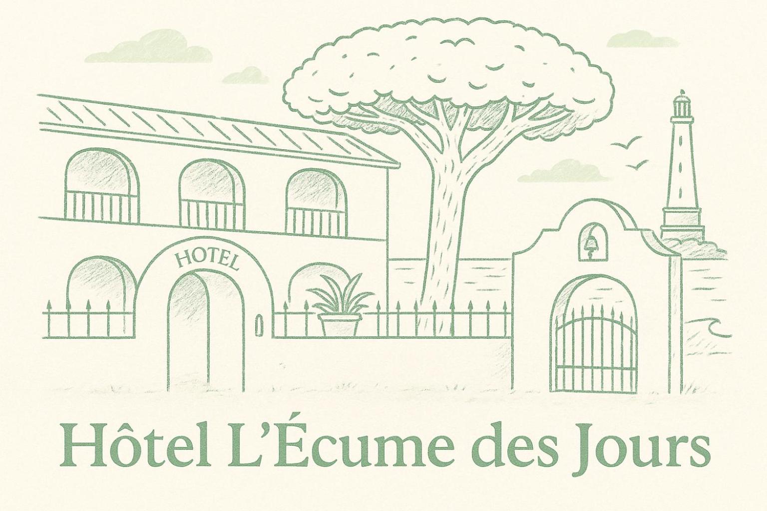 L'Ecume Des Jours Hotel Сулак-сюр-Мер Екстериор снимка